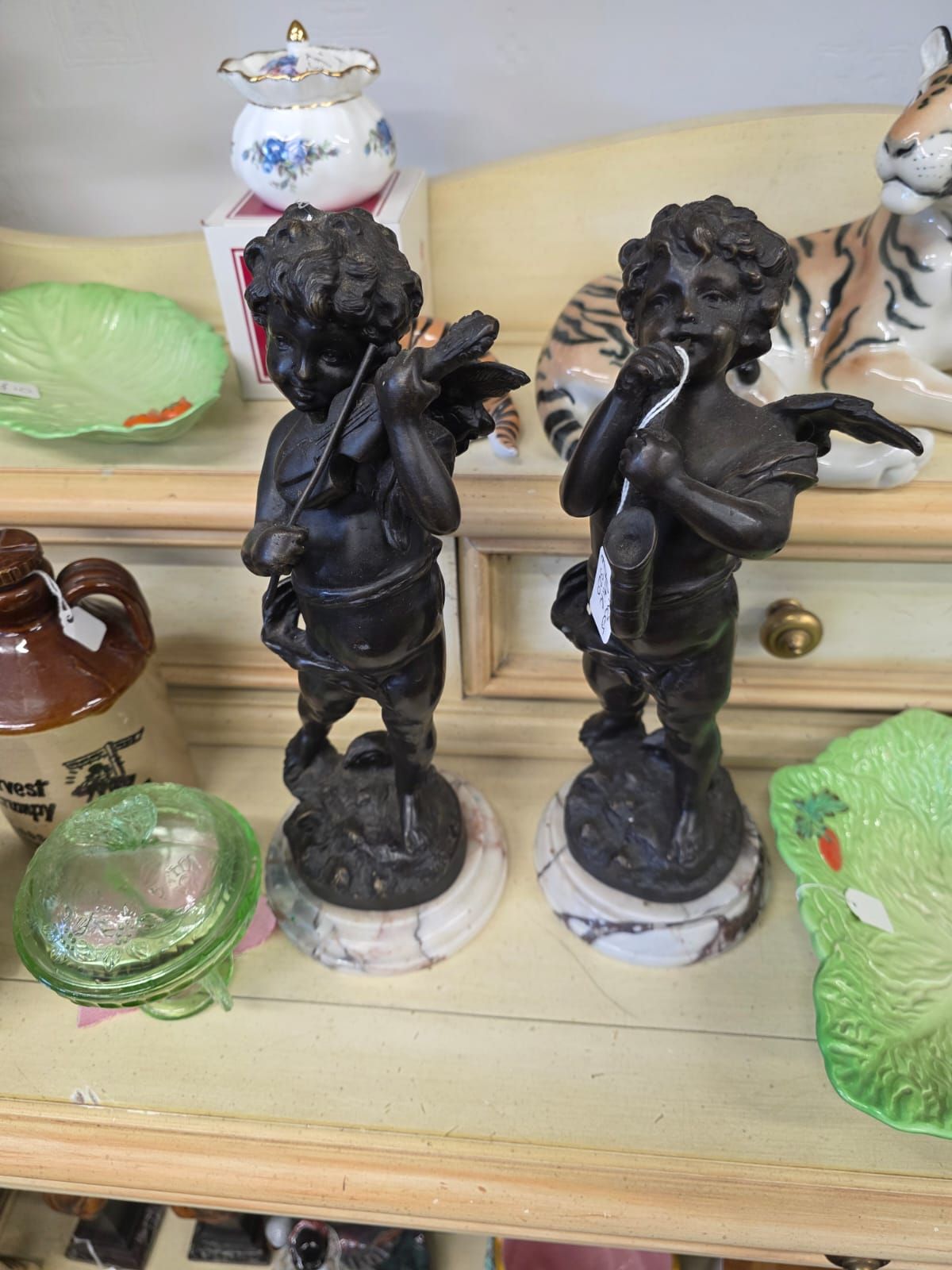 Bronze Cherub Figures