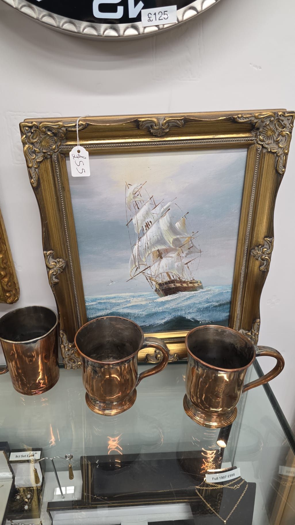 Painting with frame