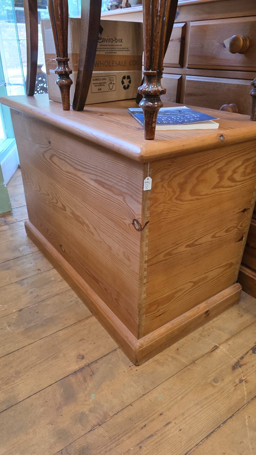 Pine Blanket Chest